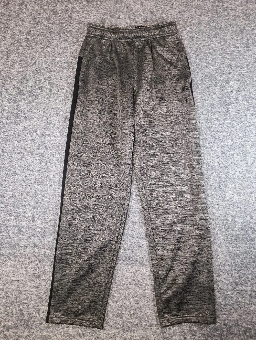 Russel men's small gray and black Tech Fleece sweatpants